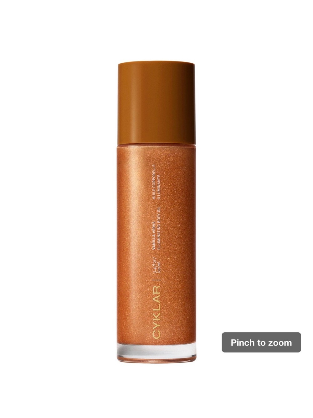 Cyklar Shimmering Body Oil Spray - Bronze